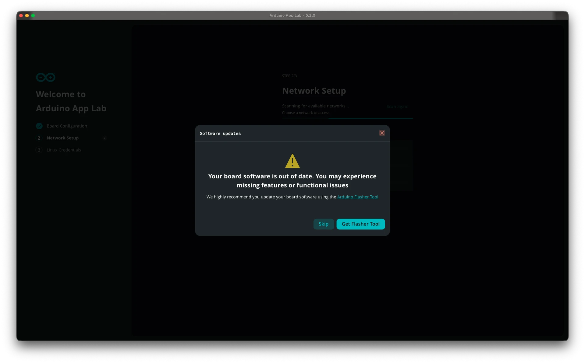 Arduino App Lab 연결과정