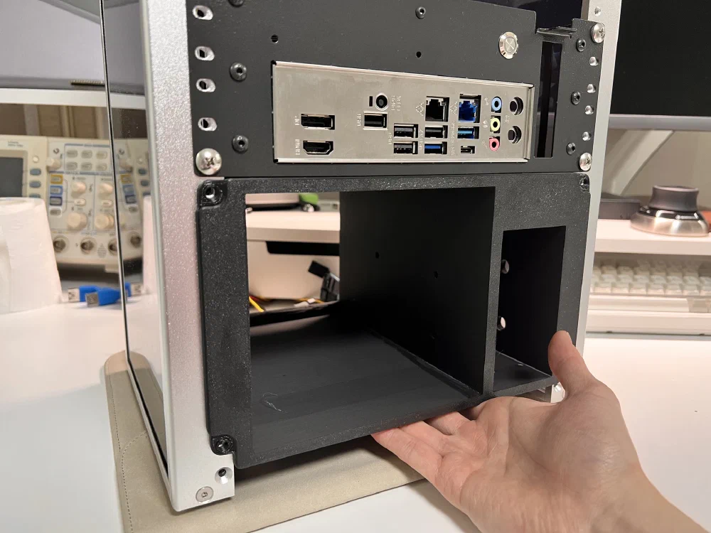 하드베이 마운트 결합성공