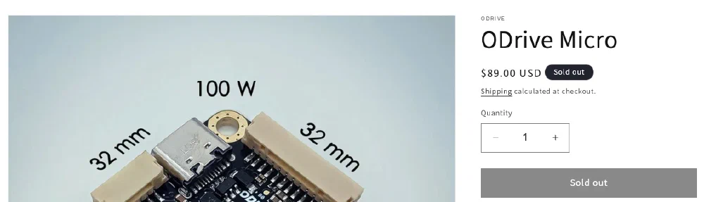 ODrive - ODrive Micro