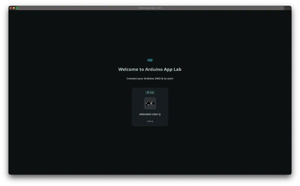 Arduino App Lab 연결과정