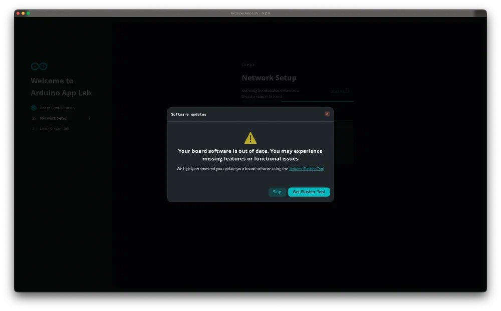 Arduino App Lab 연결과정