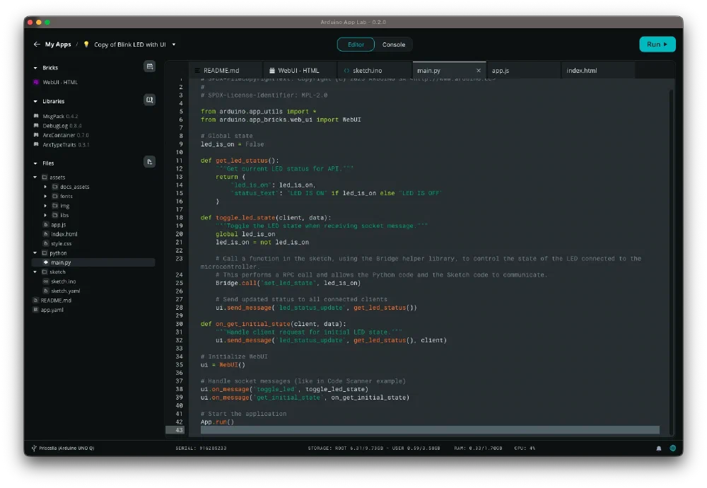웹서버 예제 맛보기