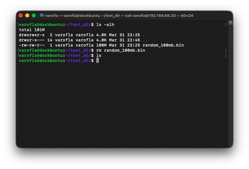 Backrest 복원 테스트 1