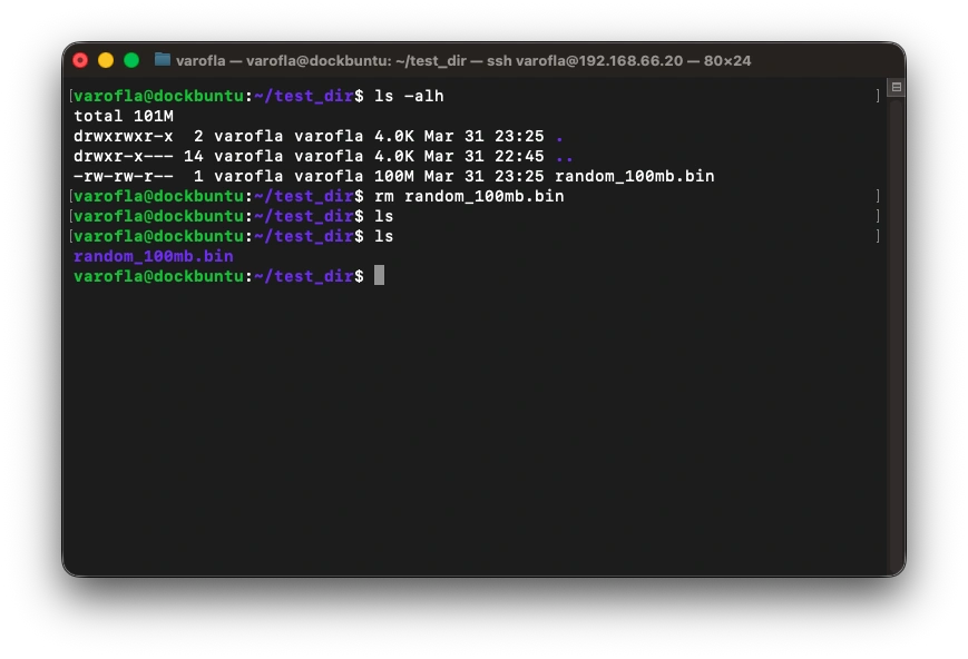 Backrest 복원 테스트 5