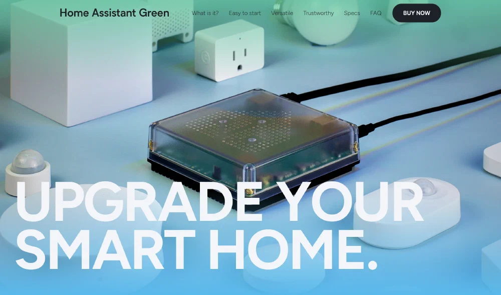 Home Assistant Green [(링크)](https://www.home-assistant.io/green/)