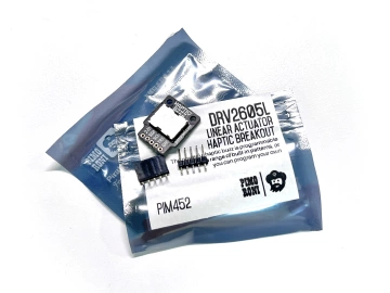 PIMORONI 리니어 진동모터(LRA) + DRV2605 드라이버 모듈 아두이노에서 사용하기