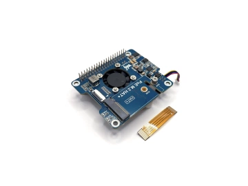 Waveshare PoE to M.2 HAT+ 쉴드 (RPi 5)